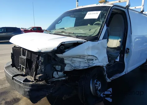 2010 Chevrolet Express 2500 Work Van from USA, damaged, VIN 1GCZGFDA0A1156818